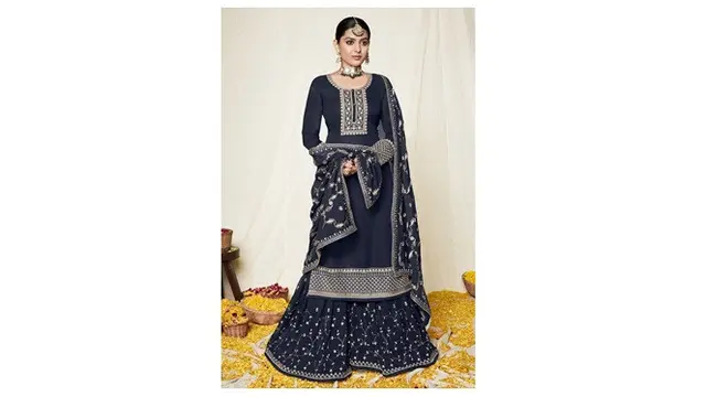 Sharara baju India (Gambar oleh Shopkundusa dari Pixabay)