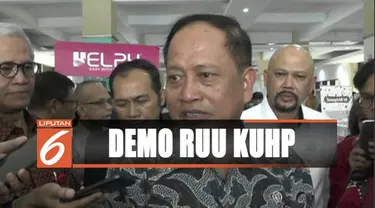 Menristekdikti Mohamad Nasir minta mahasiswa selesaikan masalah dengan dialog tanpa anarkistis.