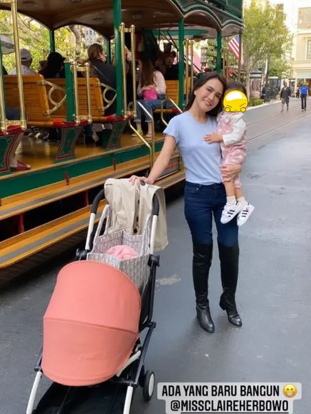 6 Potret Shandy Aulia Liburan di Los Angeles, Nikmati Waktu Bareng Anak