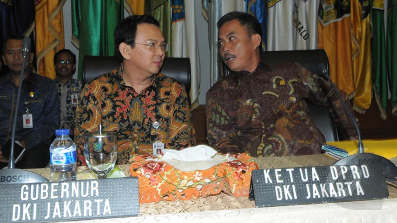 Bahas RAPBD 2015, Ahok dan Ketua DPRD DKI Bertemu