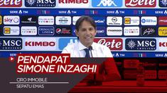 Berita Video Pendapat Simone Inzaghi Soal Raihan Sepatu Emas Ciro Immobile