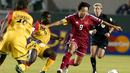 Sun Wen adalah legenda sepakbola China. Sun Wen meraih Golden Ball dan Golden Boot Piala Dunia Wanita 1999. Ia juga dianugerahi gelar Pesepakbola Wanita Terbaik Abad Ini oleh FIFA. (AFP/Hector Mata)