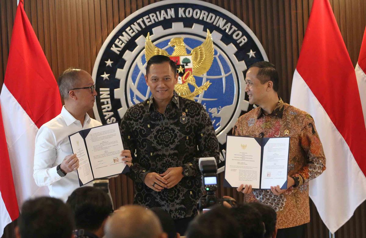 FOTO: MoU Kementrian Transmigrasi–Kementrian Perindustri, Dorong Pusat Pertumbuhan Ekonomi Baru di Daerah