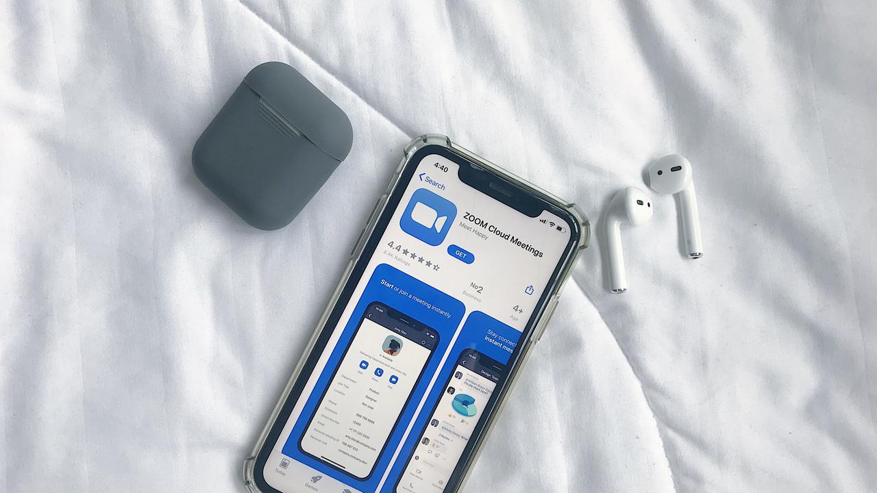 Ilustrasi aplikasi Zoom