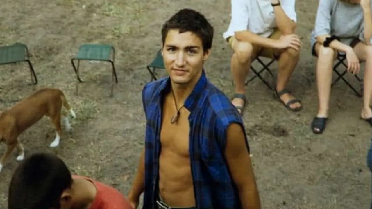Justin Trudeau sewaktu muda (Twitter)