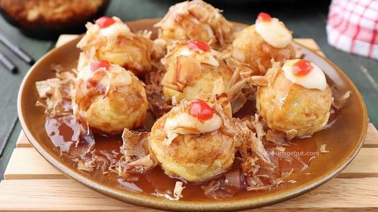 Resep Takoyaki Tanpa Telur, Camilan Lezat dan Praktis