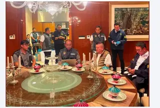 Klaim foto yang menyebut Tan Kian telah diamankan. (Tangkapan layar Facebook)