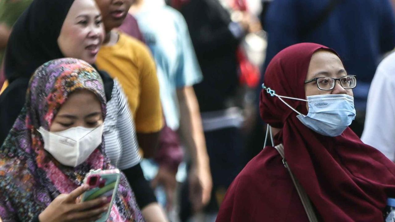 Indeks Kualitas Udara (AQI) Jakarta tercatat 170 poin atau masuk kategori tidak sehat.