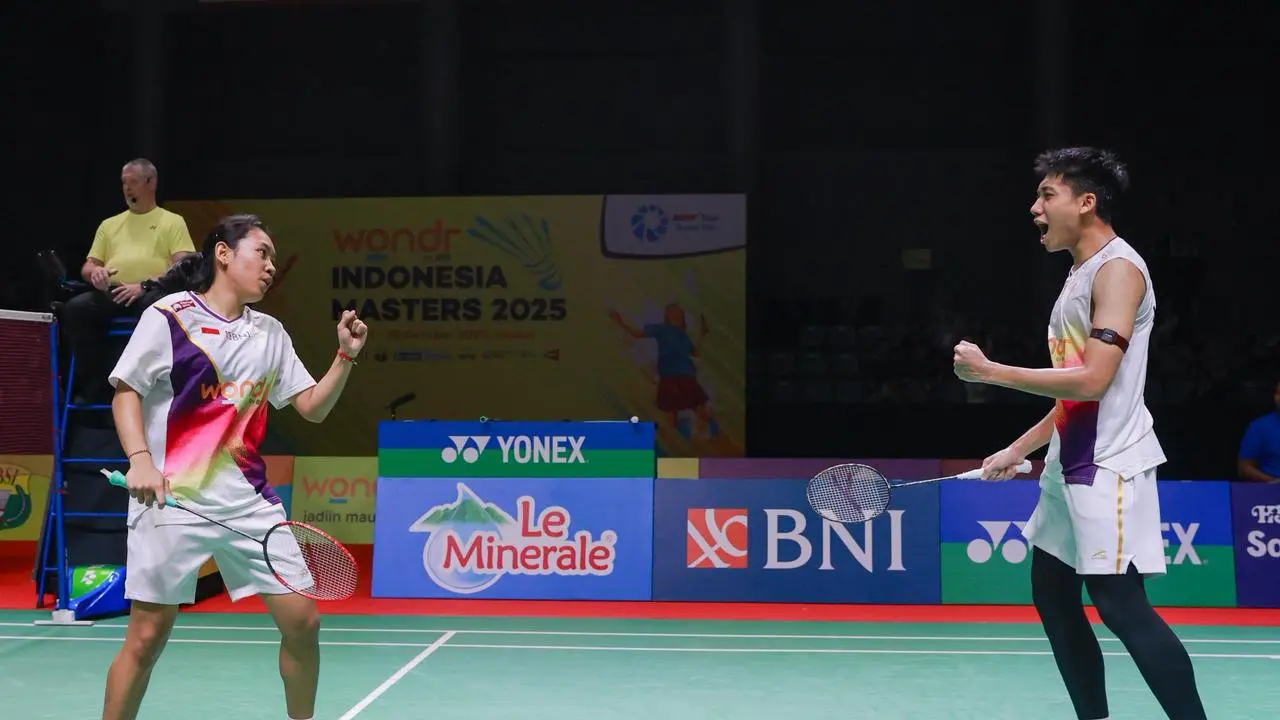 Marwan Faza/Aisyah Salsabila Putri Pranata - Indonesia Masters II 2025 - Bulu Tangkis