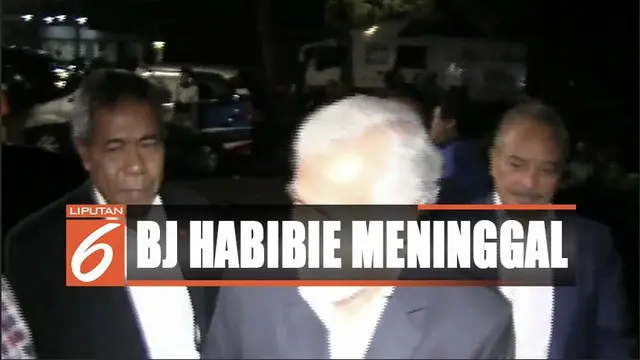 Mantan Presiden Timor Leste Xanana Gusmao melayat ke kediaman mendiang BJ Habibie.