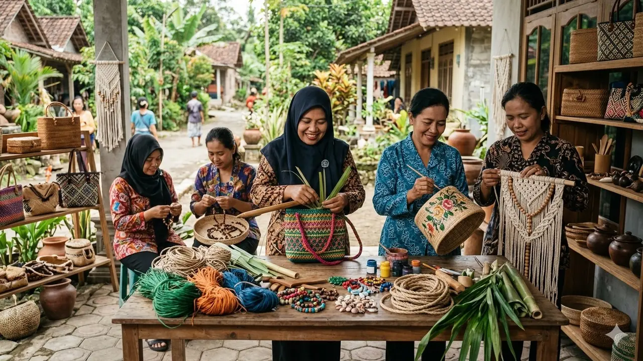 Ide Jualan untuk Ibu PKK di Kampung (Foto: Gemini AI)