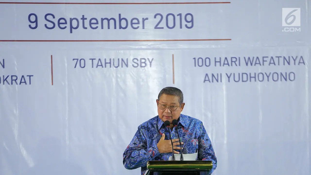 SBY Sampaikan Pidato pada Malam Kontemplasi