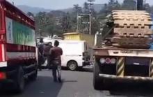 Kecelakaan Beruntun 6 Kendaraan di Jalan Sukabumi-Bogor, Dipicu Rem Blong Truk Trailer