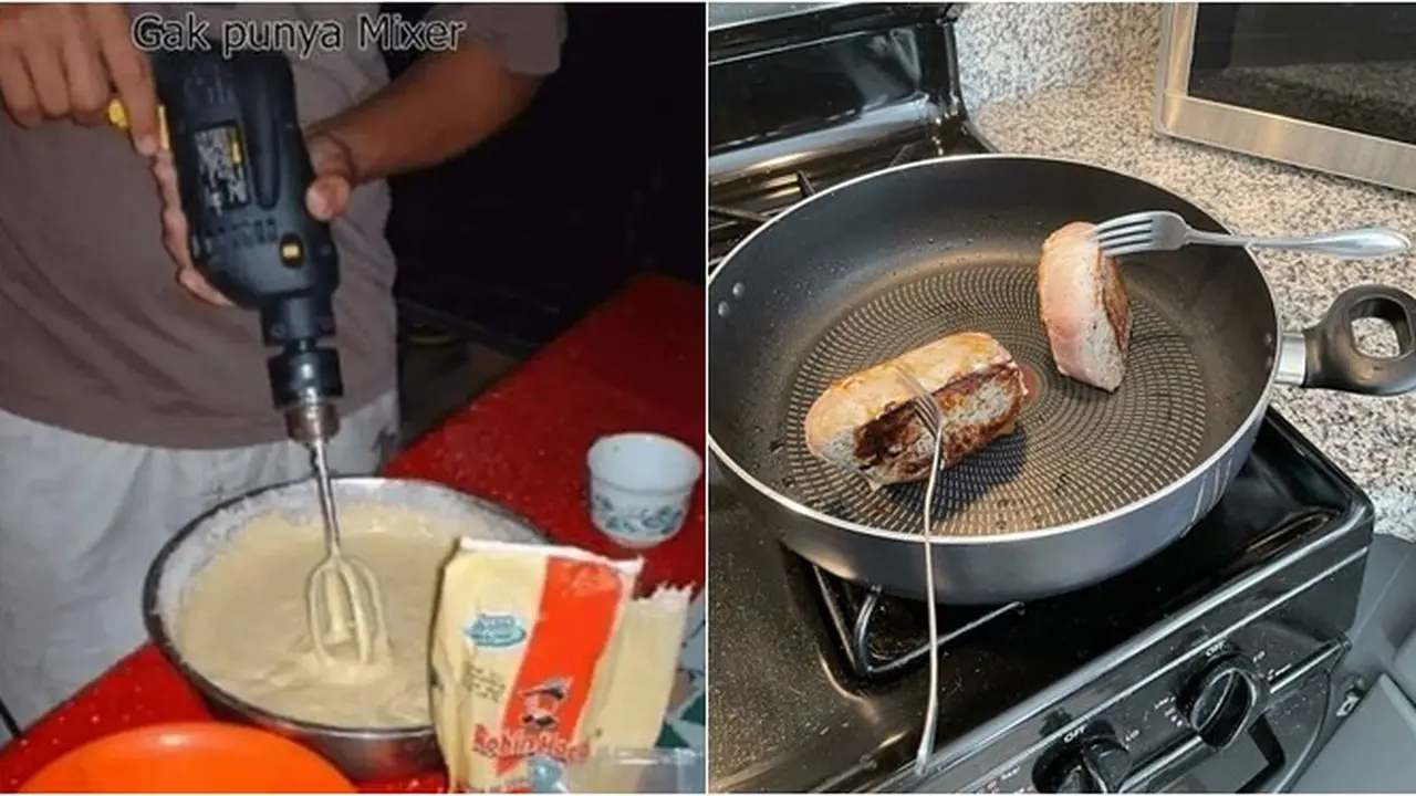 8 Life Hack Nyeleneh Netizen saat Memasak Ini Bikin Geleng Kepala
