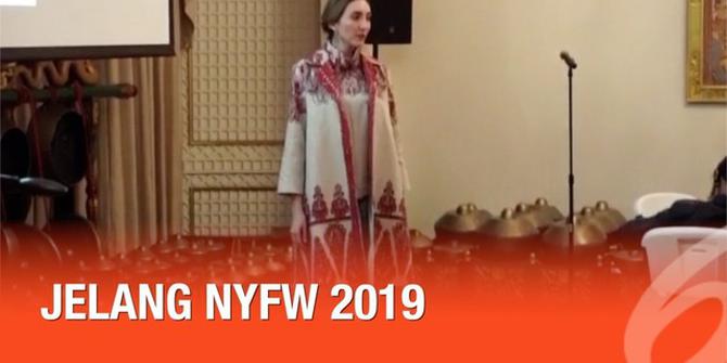 VIDEO: Desainer Indonesia Gelar 'Pemanasan' Jelang New York Fashion Week