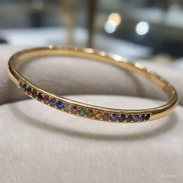 Gelang Keroncong Xuping 2025. (Liputan6.com/MetaAI)