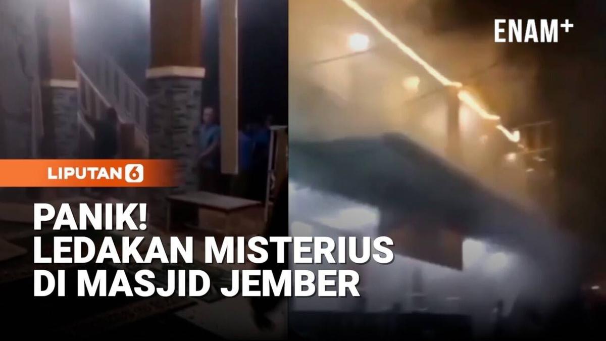 Ledakan Misterius Saat Tarawih di Masjid Jember