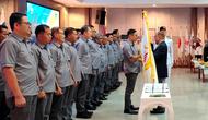 Ketua Umum Komite Olahraga Nasional Indonesia (KONI) Pusat, Letjen TNI (Purn) Marciano Norman, secara resmi melantik kepengurusan KONI Provinsi Kepulauan Bangka Belitung, Rabu (13/5/2026). (KONI)