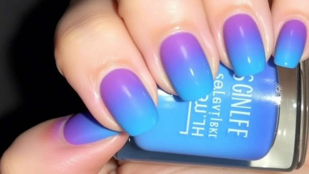 9 Langkah Mudah Bikin Nail Art Ombre di Rumah, Hasilnya Seperti Salon