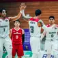 Penampilan Timnas Bola Basket 5x5 Indonesia Putra saat melawan Singapura, Jumat (20/5/2022) (Sumber: Perbasi)