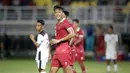 <p>Pemain Timnas Indonesia U-20, Rabbani Tasnim Siddiq melakukan selebrasi usai mencetak gol ke-4 ke gawang Timnas Timor Leste U-20 dalam laga pertama Grup F Kualifikasi Piala Asia U-20 2023 di Stadion Gelora Bung Tomo, Surabaya (14/9/2022). (Bola.com/Ikhwan Yanuar)</p>