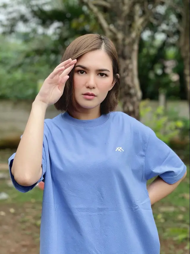Potret Masayu Clara Dengan Gaya Rambut Pendek, Tampil Lebih Fresh. (Sumber: Instagram/masayuclara)
