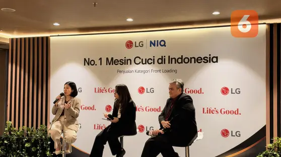 LG Jadi Raja Mesin Cuci Front Loading di Indonesia