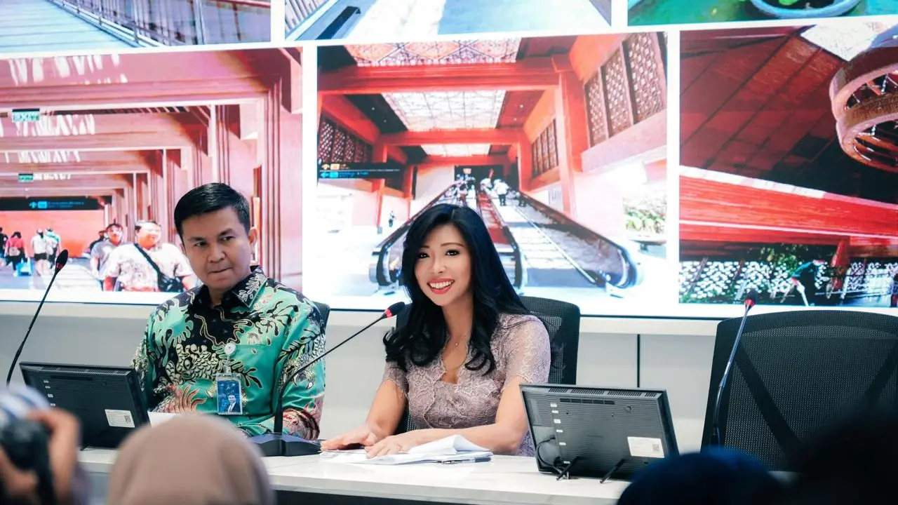 Direktur Utama InJourney, Maya Watono menjelaskan kesiapan bandara dalam menyambut musim Nataru