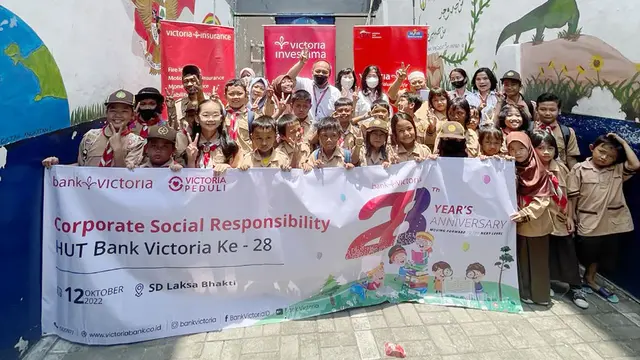 Kegiatan CSR Bank Victoria