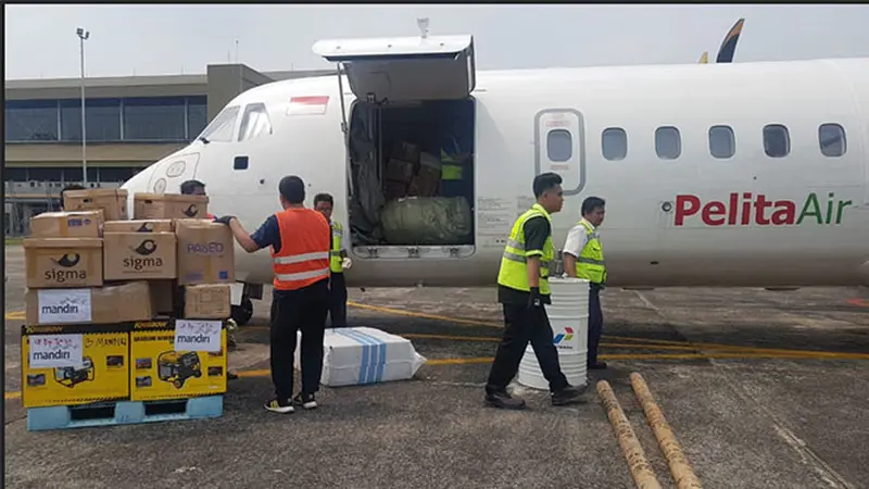 Terbangkan SPBU Portable, Pertamina Modifikasi Pelita Air Jadi Pesawat Cargo