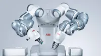 YuMi, robot industri ciptaan ABB diklaim dapat bekerjasama dengan manusia untuk membantu kelancaran pertumbuhan dan pergerakan industri