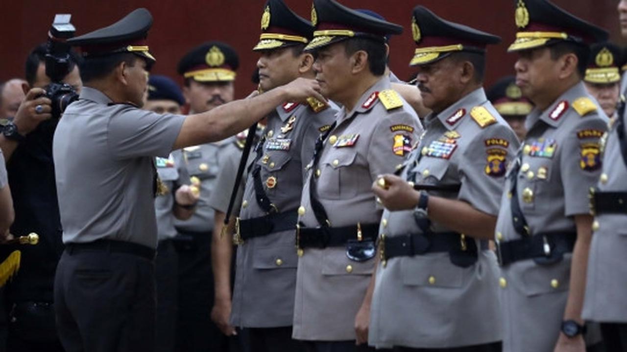 Usai Sertijab Bareskrim, Komjen Budi Waseso & Anang salam komando