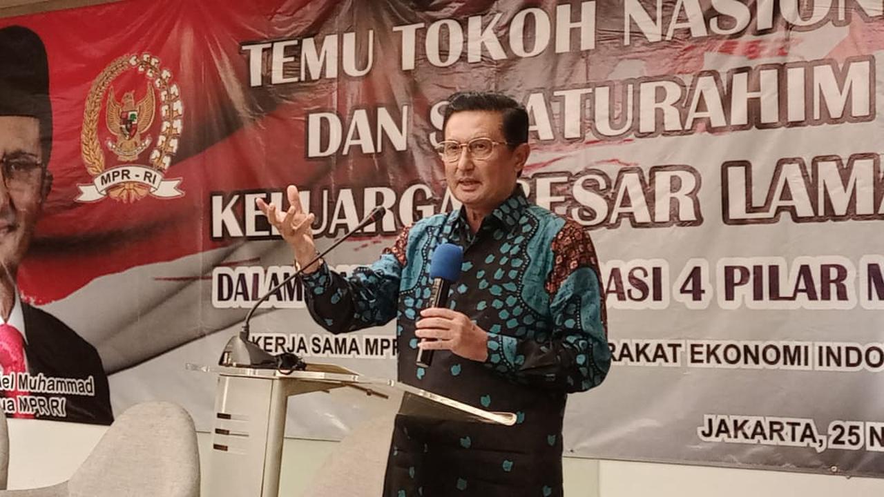 Fadel Muhammad Dinilai Layak Melanjutkan Kembali Sebagai Pimpinan MPR