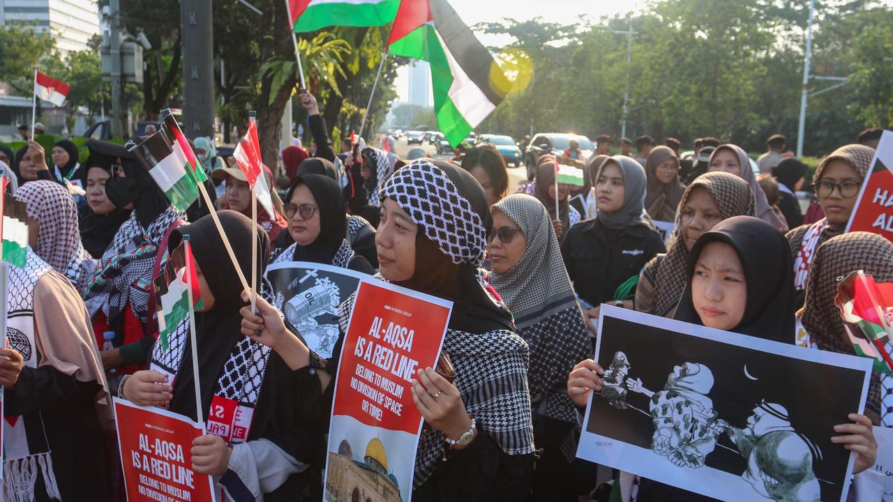 Mengenang Tragedi Al Aqsa, AWG Gelar Aksi di Depan Kedubes AS