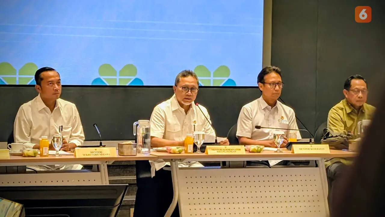 Menteri Dalam Negeri Republik Indonesia, Zulkifli Hasan (Foto: Ade Nasihudin Al Ansori/Liputan6.com)