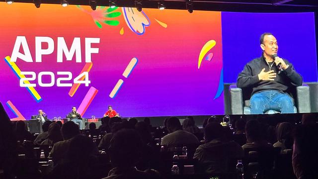 Dirut IBL Junas saat tampil di APMF 2024