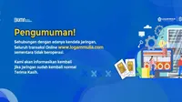 Situs jual beli Emas Antam hari ini alami gangguan. (dok: Arief)