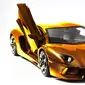 Diecast termahal di dunia, Lamborghini Aventador Gold (Luxatic.com)