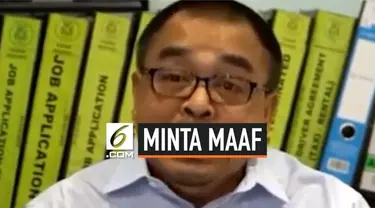 Shamsubahrin Ismail, bos taksi asal Malaysia meminta maaf dan mengklarifikasi atas pernyataannya yang kontroversi yang dianggap menghina rakyat Indonesia. Ia sebelumnya membuat pernyataan menghina rakyat Indonesia miskin.