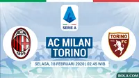 Serie A - AC Milan Vs Torino (Bola.com/Adreanus Titus)