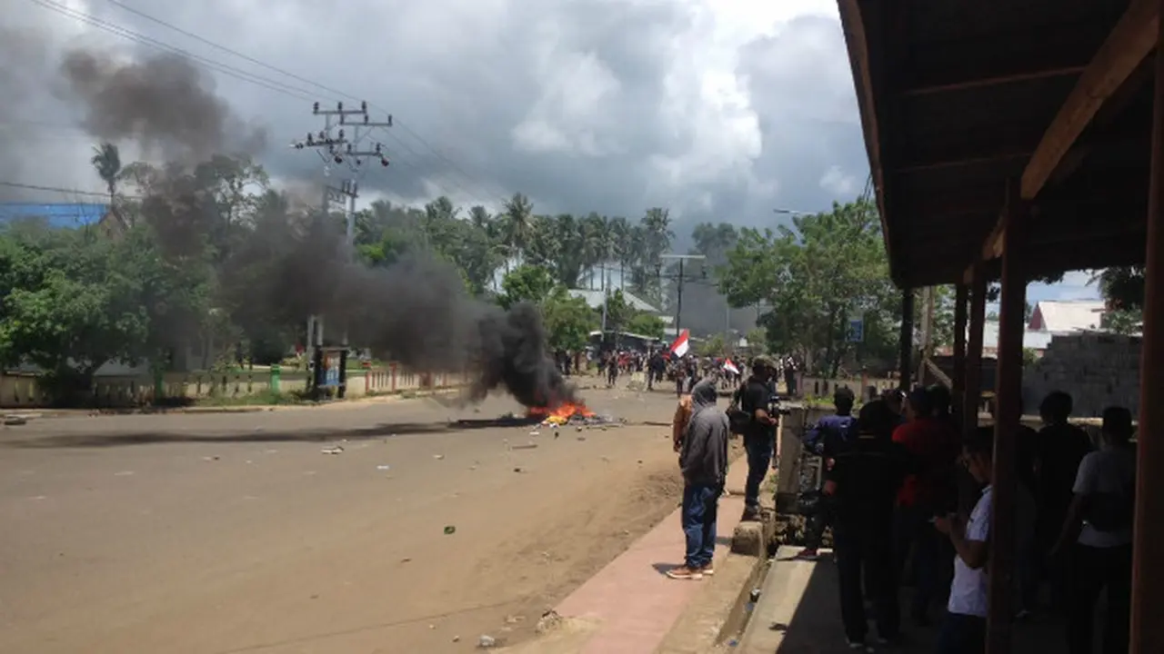 Suasana Morotai memanas jelang pengumuman hasil Pilkada Morotai.