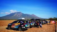 Komunitas Toyota Fortuner Indonesia (ID42NER) touring Jawa, Bali dan Lombok. (Istimewa)