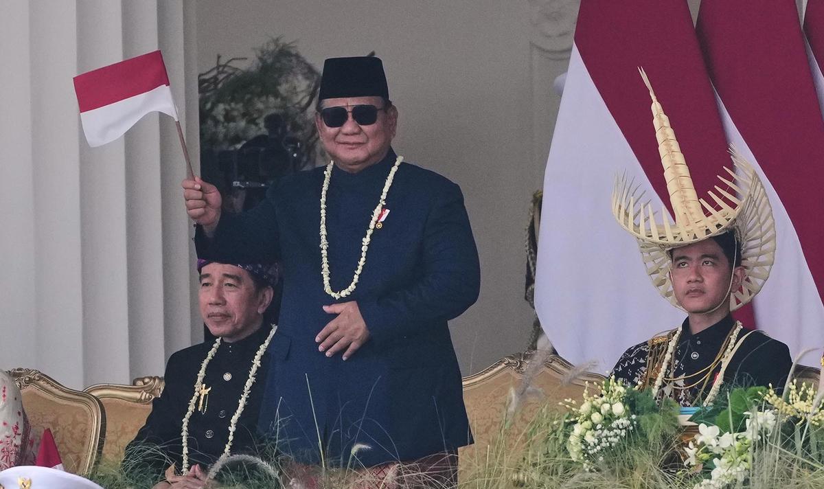Upacara HUT Ke-81 RI Berlangsung Khidmat di Istana Merdeka