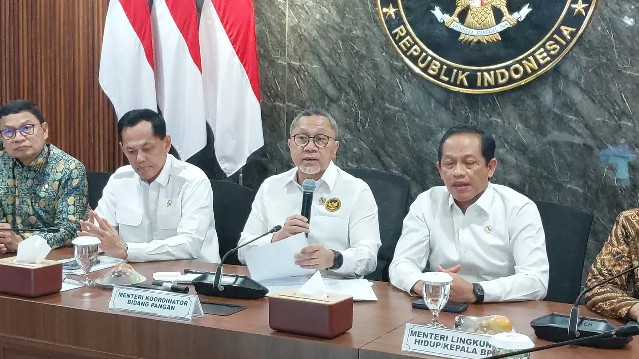 Menteri Koordinator Bidang Pangan, Zulkifli Hasan. (Foto: Liputan6.com/Arief RH)