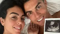 Megabintang Cristiano Ronaldo mengumumkan akan segera punya bayi kembar. (Foto: Instagram terverifikasi @cristiano)