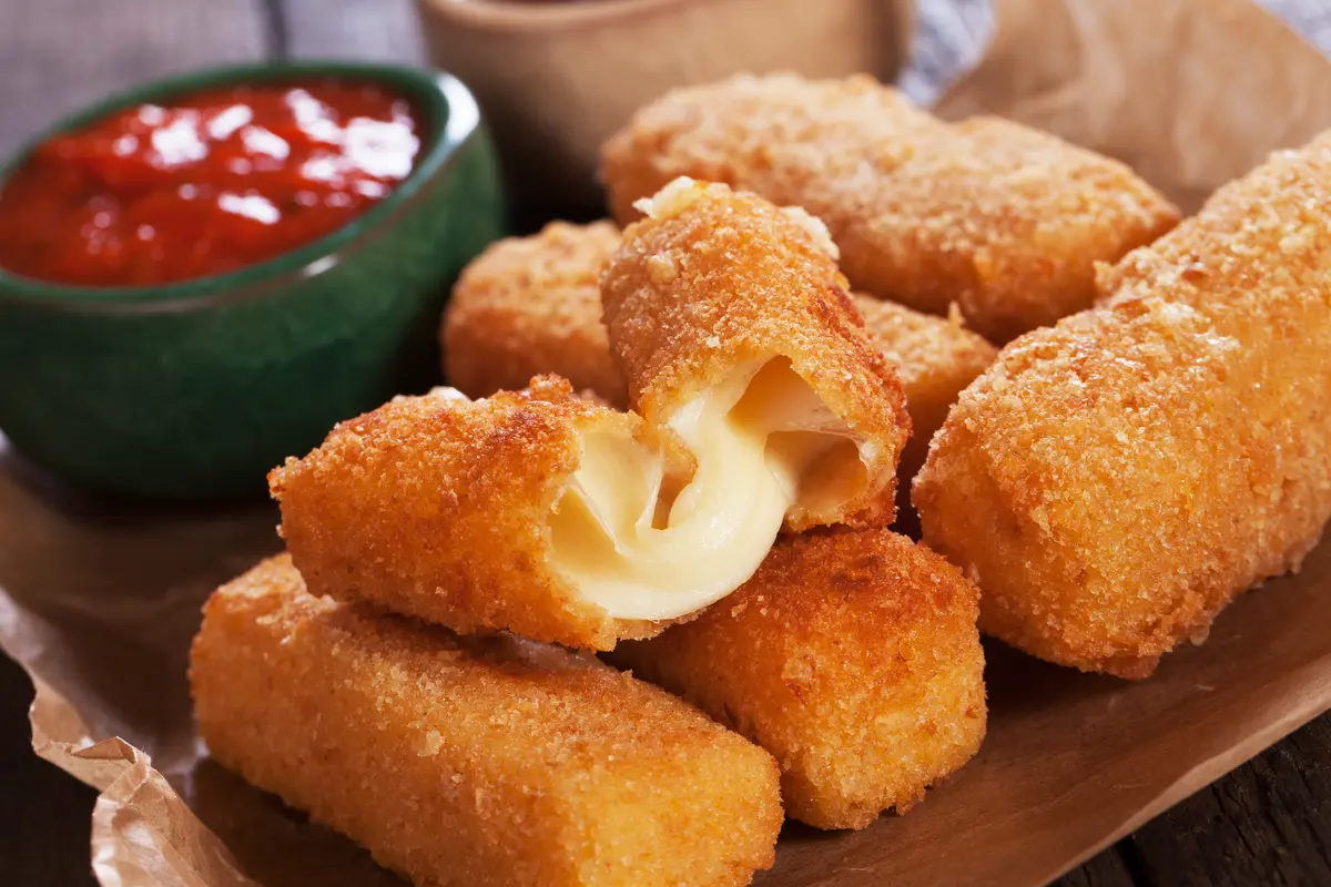 mozzarella cheese stick