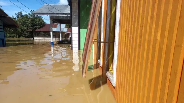 Air merendam ratusan rumah di lima kecamatan Malinau Kaltara