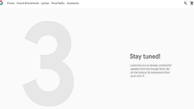 Teaser Google Pixel 3