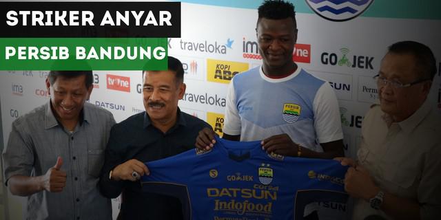 VIDEO: Persib Bandung Perkenalkan Striker Anyar, Ezechiel N'Douassel