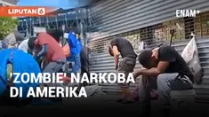 NARKOBA 'ZOMBIE' JADI WABAH DI PHILADELPHIA AMERIKA SERIKAT